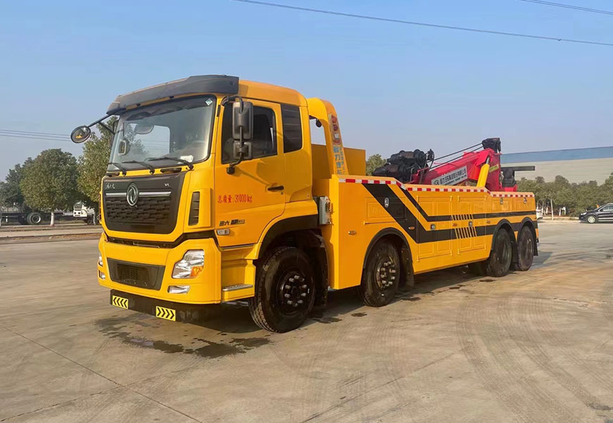 東風天龍前四后八一拖一清障車 國六